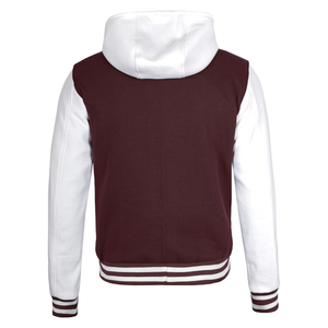 Trendy Custom Winter Varsity <b>Jacket</b> with Bold Premium Wool Leather Design Windproof & <b>Reversible</b> for Stylish Streetwear <b>Men</b> - Product Image 4
