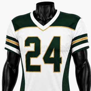 Uniforme de Fútbol Americano Personalizado, Transpirable, que Absorbe la Humedad, Ropa Deportiva de Alto Rendimiento - Product Image 6