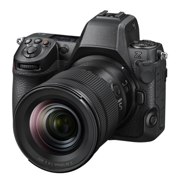 Z8 Full Frame Mirrorless Camera with 24-120mm f/4 S Lens + 40mm f/2 Lens | 45.7MP 8K UHD 5-Axis IBIS Professional Camera