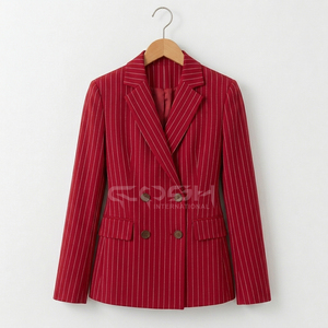 Cosh International, Ropa Griega para Mujer, Chaqueta Blazer de Manga Larga con Logotipo Personalizado de Delta Sigma, Diseño Elegante y Formal de Lujo para Mujer - Product Image 3