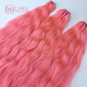 Venta al por mayor vietnamita Virgen/Raw 100% Color Natural Extensiones de cabello humano Pelucas y paquetes delanteros a un precio - Product Image 3