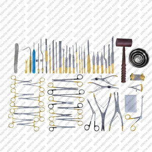 Ensemble complet d'instruments de rhinoplastie Gubisch, chirurgie plastique ORL, 55 pièces, réutilisables, certifiés CE - Product Image 1