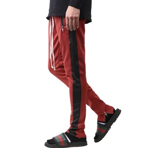 Pantalon de survêtement sport en molleton tricoté, imperméable et respirant, style streetwear décontracté et déchiré, haute qualité - Product Image 3