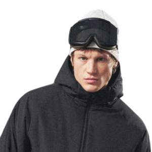 Chaqueta Aislante Térmica para Hombre, Ligera, con Capucha y Cremallera, Ropa Deportiva, Chaqueta de Moda para Exteriores en Color Negro - Product Image 5