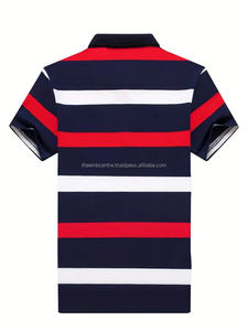 Gran oferta, 100% camisetas de algodón para hombre, logotipo personalizado, precio al por mayor, manga corta, hombres, superventas, polos para hombre, polos para hombre - Product Image 3