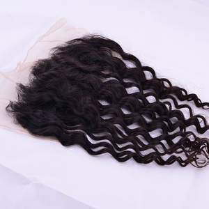 100% Extensions de cheveux REMY lisses naturelles dentelle frontale indienne longue durée avec cuticules alignées cheveux de qualité supérieure - Product Image 4