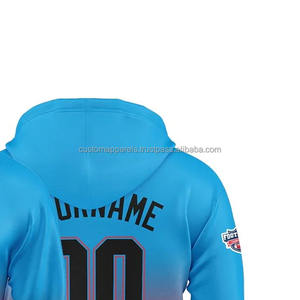 Sudadera con Capucha de Hockey con Logotipo Personalizado al por Mayor OEM, Ropa de Entrenamiento de Malla Transpirable, Sudaderas Deportivas Personalizadas Baratas para Equipos - Product Image 5