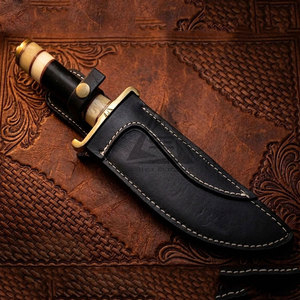 Cuchillos de Hoja Fija de Alta Calidad con Mango de Madera Hechos a Medida, Servicio OEM, Último Estilo - Product Image 4