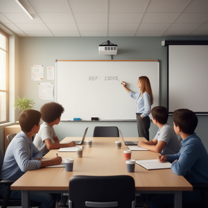 Pizarra Blanca de Cartón KT de un Solo Color 20x30 - Product Image 2