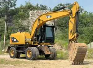 Excavatrice sur pneus d'occasion de provenance japonaise Caterpillar CATM315D, 15 tonnes, moteur diesel, engin minier avec homologation CE - Product Image 5