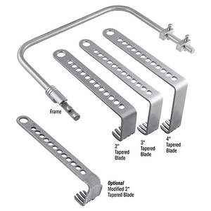 Retractor Denis-Brown de acero inoxidable de excelente calidad, completo con marco, equipo quirúrgico de Dentavex - Product Image 6