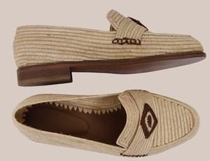 Mocasines de rafia hechos a mano para hombre – Zapatos marroquíes tejidos, calzado natural sin cordones - Product Image 2