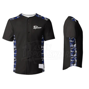 Lightweight Mesh Panel <b>Baseball</b> Jersey Comfortable Fit Sports Team Apparel Outdoor Practice Wear Premium Quality Training - Product Image 5