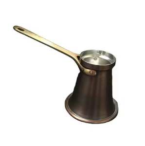 Cafetera Turca de Alta Calidad, Apta para Alimentos, con Grabado y Acabado Pulido, para Beber Café, Tetera Turca Vintage, Utensilios de Cocina - Product Image 2
