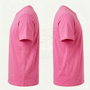 T-shirt à imprimé design brodé, matière tricotée polyester/coton, confortable, séchage rapide, écologique, élégant, mode streetwear - Product Image 3