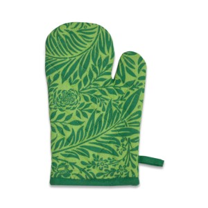 Guantes de horno de la colección Premium con diseño de hojas verdes a un precio asequible de fabricante indio. - Product Image 3