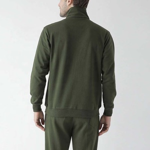 ชุดวิ่งเข้ารูปมีซิปสำหรับผู้ชาย,ชุดวิ่งสีเขียวแบบเข้ารูปสำหรับผู้ชายปี2021 - Product Image 2