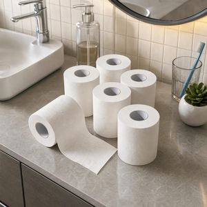 Toallitas Húmedas Desechables Sweet Carefor Microwetsoft, Rollo de Papel Higiénico Ecológico, Toallitas Húmedas con Dispensador - Product Image 6