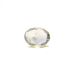 Loose 6 Carat Oval Cut Yellow Sapphire Gemstone for Fine Jewelry - Product Image 2