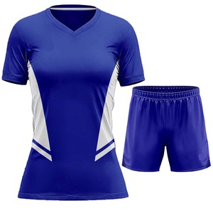 เสื้อฟุตบอลหญิงแขนสั้น เสื้อกีฬา ชุดกีฬา ชุดทีม ชุดฝึกซ้อมฟุตบอล - Product Image 1