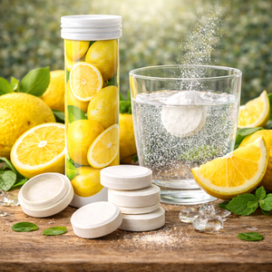 Tabletas Efervescentes de Limón |   Tabletas de Vitamina C Seltzer |   Marca Privada - Product Image 1