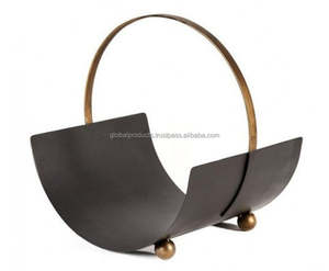 Cesta de fruta de hierro para decoraciones de boda y fiesta - Product Image 1