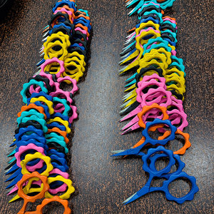 Stainless Steel Embroidery Craft Scissors Fine Point Thread Trimming Tool OEM Private Label Factory Wholesale - Product Image 6