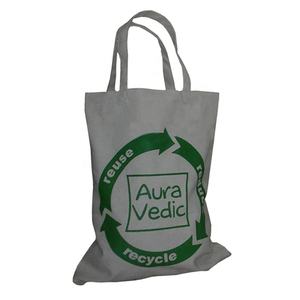 Bolsa de Compras de Lona de Algodón Biodegradable Personalizada, MOQ Bajo para Promoción o Publicidad, Personalizada con Logotipo - Product Image 1