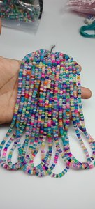 Perles de pierres précieuses opale disco naturelle lisses en forme de rondelle, 4 mm à 5 mm, perles de pierres précieuses colorées pour la fabrication de bijoux et les créations DIY, prêtes à expédier - Product Image 4