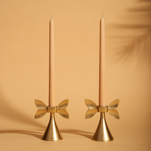 เชิงเทียนทองเหลืองแบบทันสมัยสำหรับตกแต่งบ้านโต๊ะวางเทียนทำด้วยมือ - Product Image 4