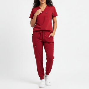 Conjunto de Uniforme Médico Profesional para Enfermeras, Ropa de Trabajo para Hospital con Diseño de Manga Corta, Trajes Quirúrgicos de Alta Calidad Personalizados - Product Image 6