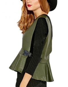Chalecos y chalecos personalizados para mujer OEM chaqueta sin mangas moda Formal Casual proveedor de chaleco al por mayor señoras prendas de vestir exteriores 2025 - Product Image 2