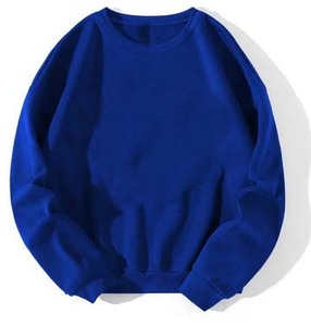 Custom Women Streetwear Sweatshirt Premium Fleece <b>Crewneck</b> Drop Shoulder Loose Fit Wholesale Pullover Polyester/Cotton 320g - Product Image 1
