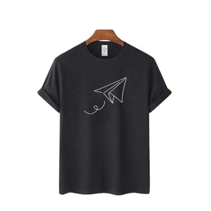 Camiseta de Hombre de Jersey 100% Algodón Sólido de Bangladesh con Impresión de Logotipo Personalizado, Servicio OEM, Tejido Ecológico - Product Image 3