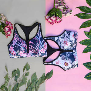 Conjunto de Yoga 2026 para Chicas, Talla Grande, Bra Deportivo Sexy, Logotipo Frontal Personalizable, Alta Sujeción, Sin Costuras, para Gimnasio - Product Image 1