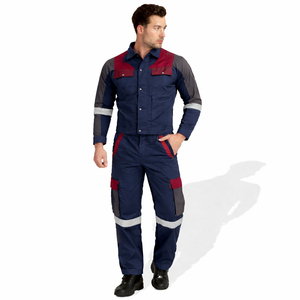 Overol de Seguridad Industrial Personalizado, Antiestático, de Algodón, Uniforme de Trabajo, Ropa Protectora Resistente para la Industria de la Construcción - Product Image 1