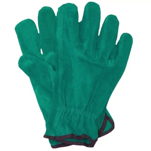 Wholesale Heavy Duty Safety <b>Gloves</b> Goat Grain Leather 11 oz Thick Anti-static Driving Work Industrial Hand Protection Gardening - Product Image 4