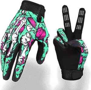 Gants de moto en cuir unisexes pour l'hiver, gants de motocross, gants de course tout-terrain, gants de conduite antidérapants à doigts entiers, qualité supérieure - Product Image 3