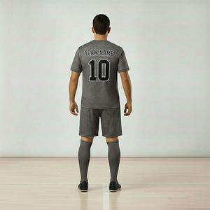 Conjunto de Camisetas de Fútbol de Poliéster Sublimado con Logotipo Frontal Personalizado, Ropa Deportiva Transpirable de Secado Rápido - Product Image 3