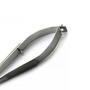 Vente en gros micro ciseaux à ressort extra pointus pince à cils de manucure à cuticules incurvées droites pince à cils pour une coupe de précision - Product Image 6