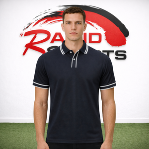 Polo à manches longues pour homme de haute qualité – Polo décontracté en tissu gaufré respirant pour l'automne et l'hiver - Product Image 1