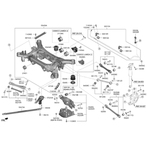 G70 Nuevas Piezas y Accesorios para Autos y Camiones, Lado Izquierdo 55270J5000 - Product Image 2