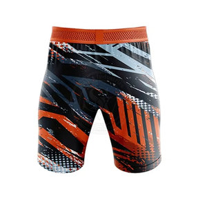 Uniforme de football américain élégant à compression, coupe ajustée, léger, respirant, en polyester, vêtements de sport pour hommes, pour l'entraînement et les tournois - Product Image 5
