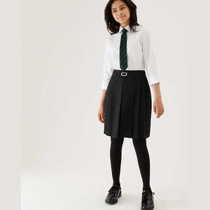OEM 2026 Manufacturer Elastic Waist Girls <b>Skirt</b> With Custom LOGO - Product Image 3