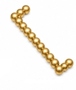 Hot Sale <b>Gold</b> Brass Minimalist <b>Cabinet</b> Handles for Kitchen <b>Cabinets</b> Dresser Drawer & Wardrobe Furniture - Product Image 2