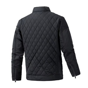 OEM <b>Mens</b> Hooded Spring Puffer Jacket Loose Fit Thick Fabric Breathable Spandex Lining <b>Long</b> Zipper Water Resistant <b>Coat</b> - Product Image 6