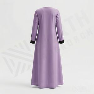 อาบายะห์ผู้หญิงคุณภาพสูงสไตล์ใหม่ ผู้ผลิตเสื้อผ้าอิสลามมืออาชีพ แห้งเร็ว ระบายอากาศได้ดี แขนยาว รับสั่งทำ - Product Image 2