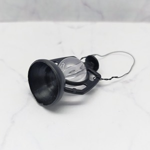 Mini lanterne noire, accessoire pour maison de poupée, modèle de lampe suspendue miniature faite à la main pour la décoration de la maison, accessoires de photographie pour les 14 ans et plus - Product Image 6