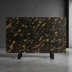 Commercial Grade Fish Gold Granite High Strength Building <b>Stone</b> for Kitchen Islands Exterior Cladding and Residential - Product Image 1