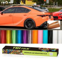 Film de protection de peinture (PPF) en TPU mat aliphatique auto-cicatrisant pour changement de couleur de voiture, anti-rayures, hydrophobe, en rouleau